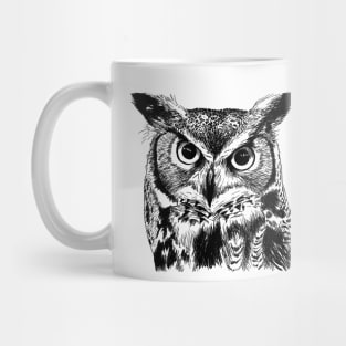 owl face Mug